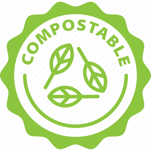 Biodegradable, compostable, ecology, green, label, tag icon - Download on Iconfinder
