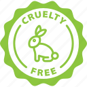 cruelty free, label, no animal testing, tag 