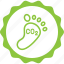 carbon, eco, footprint, label, neutral, sticker 