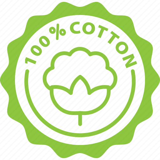 Clothes, cotton, green, ingredients, label, quality icon - Download on Iconfinder