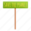 banner, business, family, planet, save 