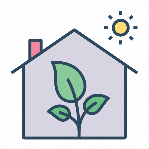 Save, earth, green house, eco house, environment, ecology, nature icon - Download on Iconfinder