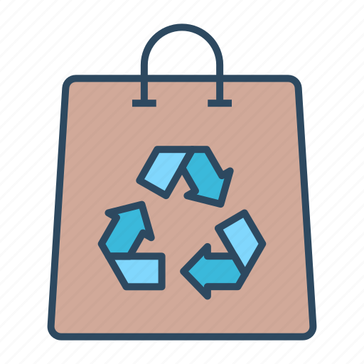 Save, earth, recycle bag, ecological bag, paper-bag, environment, ecology icon - Download on Iconfinder