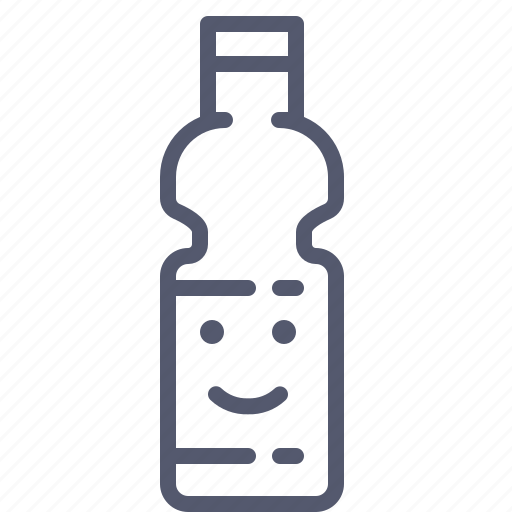 Bottle, clean, drop, reuse, water icon - Download on Iconfinder