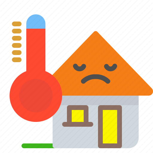Energy, heat, hot, house, temperature icon - Download on Iconfinder