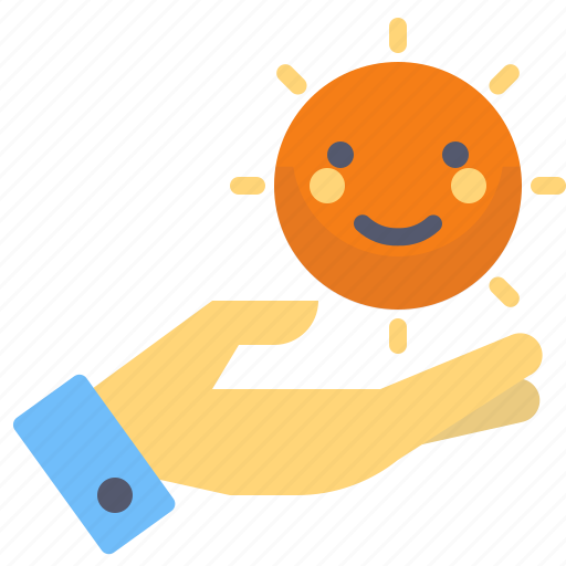 Hand, protect, summer, sun, weather icon - Download on Iconfinder