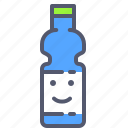 bottle, clean, drop, reuse, water