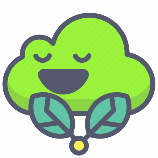 Bio, cloud, eco, green, leaf, savings icon - Download on Iconfinder