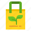 bag, cooton, ecology, market, shopping 