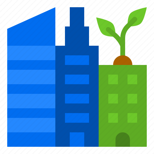 Building, city, ecology, environment, green icon - Download on Iconfinder