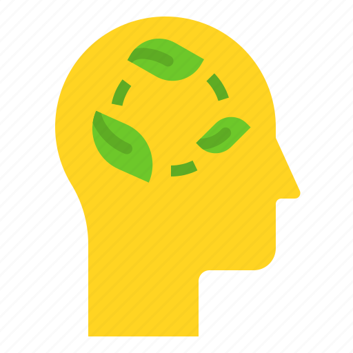 Brain, ecology, green, innovation, think icon - Download on Iconfinder