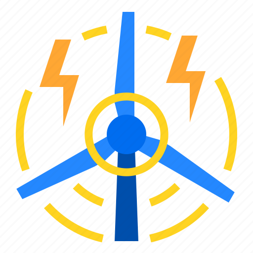 Electricity, energy, renewable, turbine, wind icon - Download on Iconfinder