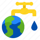 earth, ecology, faucet, save, water