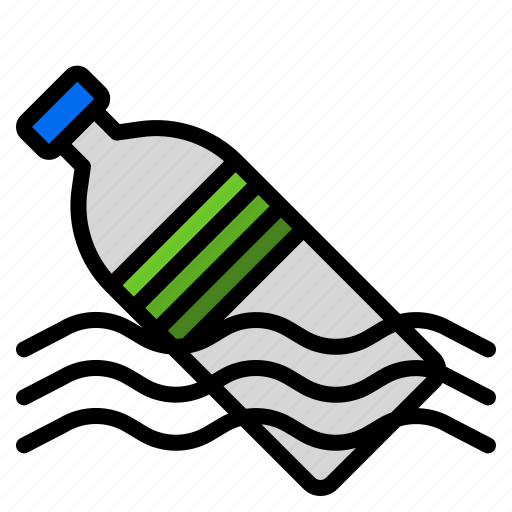 Bottom, garbage, plastic, pollution, water icon - Download on Iconfinder