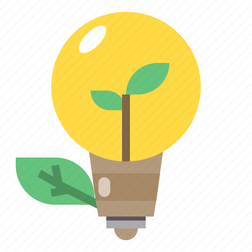 Bulb, eco, ecology, energy, idea, nature icon - Download on Iconfinder