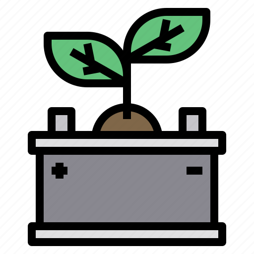 Battery, ecology, energy, nature, power icon - Download on Iconfinder