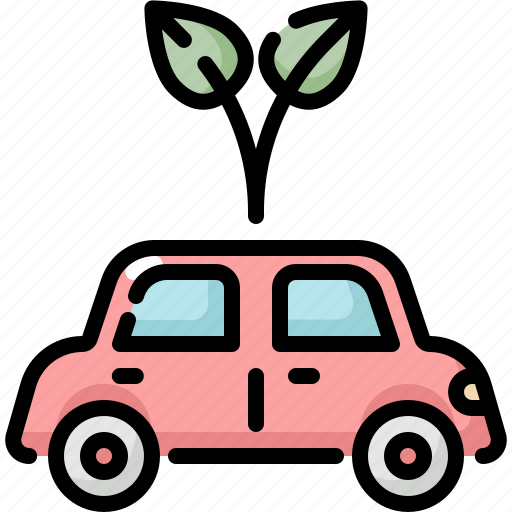 Car, eco, ecology, environment, green, nature, plant icon - Download on Iconfinder
