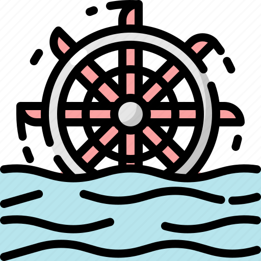 Ecology, energy, environment, hydro, power, turbine, water icon - Download on Iconfinder