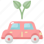 car, eco, ecology, environment, nature, plant 