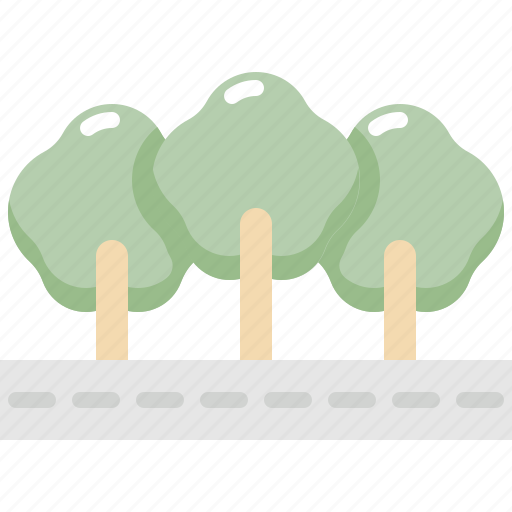 Ecology, environment, nature, plant, road, tree icon - Download on Iconfinder