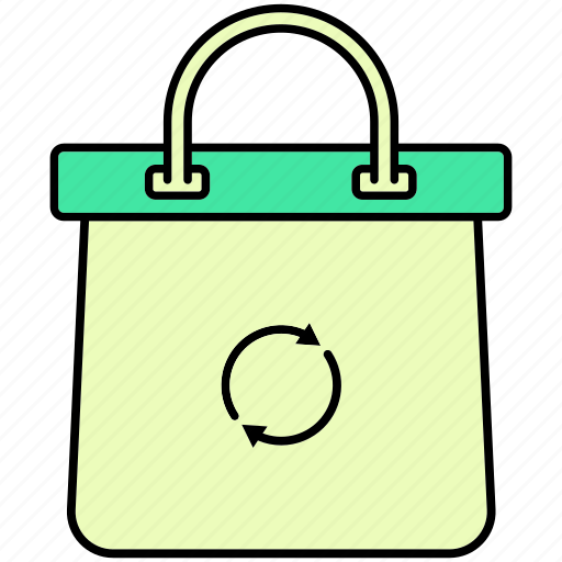 Bag, recycle, shopping icon - Download on Iconfinder