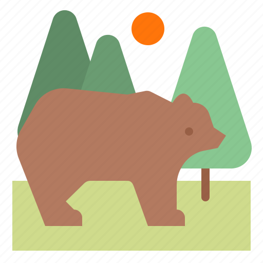 Animal, bear, ecology, forest, nature icon - Download on Iconfinder