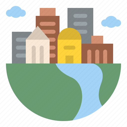 Building, city, earth, ecology icon - Download on Iconfinder