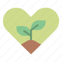 conserve, ecology, heart, love, plant