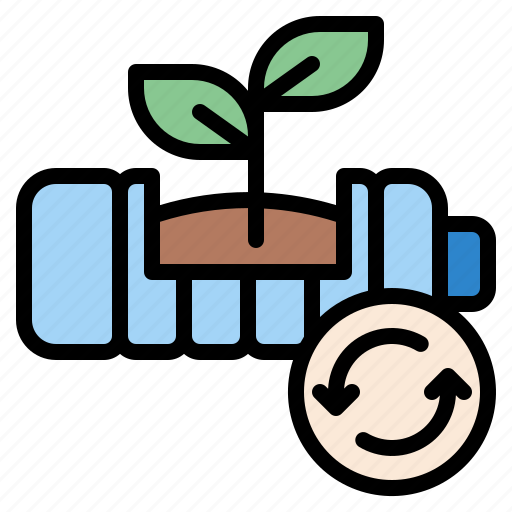 Plant, recycle, reuse, trash icon - Download on Iconfinder