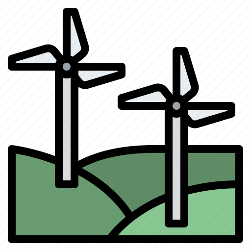 Ecology, energy, nature, wind, windmill icon - Download on Iconfinder