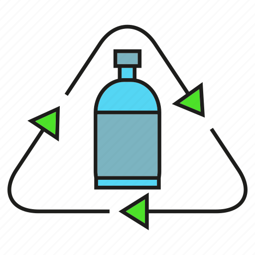 Bottle, recycle, trash, waste icon - Download on Iconfinder