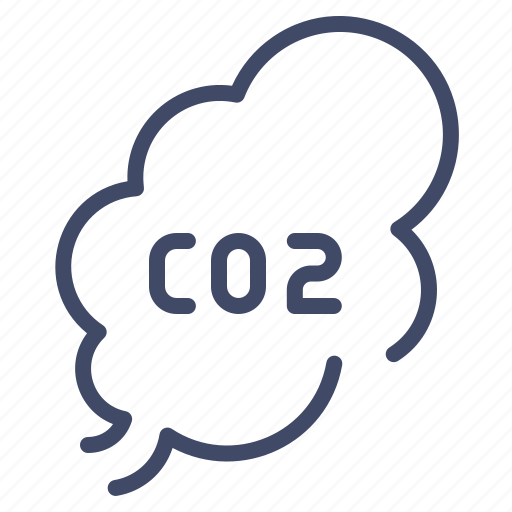 Carbon, co2, dioxide, ecology, emission, pollution, smoke icon - Download on Iconfinder