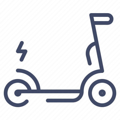 Ecology, electric, energy, scooter, transport icon - Download on Iconfinder