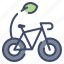 bicycle, eco, ecology, leaf, transport 