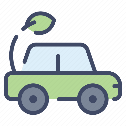 Car, eco, ecology, leaf, transport, vehicle icon - Download on Iconfinder