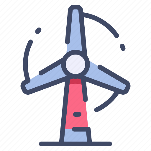 Ecology, electricity, energy, mill, power, wind, windmill icon - Download on Iconfinder