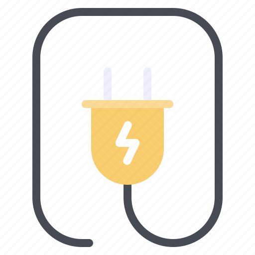 Cable, electric, electricity, energy, plug icon - Download on Iconfinder