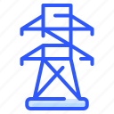 electric, electricity, energy, tower