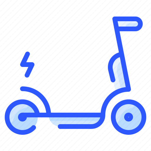 Ecology, electric, energy, scooter, transport icon - Download on Iconfinder