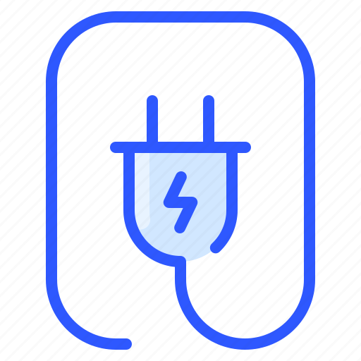 Cable, electric, electricity, energy, plug icon - Download on Iconfinder