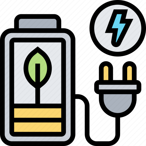 Battery, recharge, plug, electric, supply icon - Download on Iconfinder