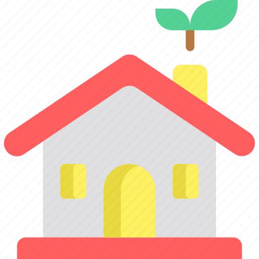 Eco home, smart house, house, smart home, eco house, eco icon - Download on Iconfinder