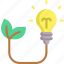 eco light, green energy, plant, light bulb, ecology and environment, bio energy 