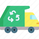 garbage truck, garbage car, ecology and environment, rubbish bin, transportation, truck