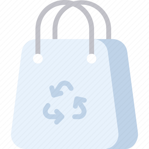 Recycled bag, recycle, recycled plastic bag, plastic bag, recycle bag, renewable icon - Download on Iconfinder