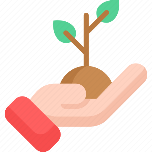 Sprout, plant, agriculture, planting, leaf, hand icon - Download on Iconfinder