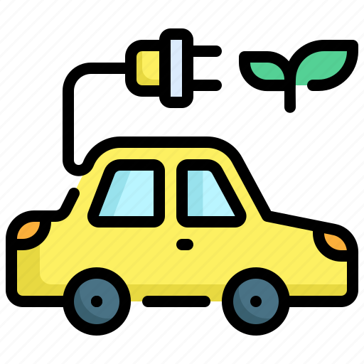 Eco car, ecology and environment, contamination, car, ecology, leaf icon - Download on Iconfinder