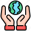 environment, ecology, globe, earth, worldwide, hand 
