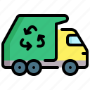 garbage truck, garbage car, ecology and environment, rubbish bin, transportation, truck