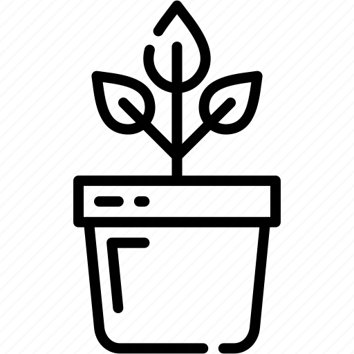 Plant, pot, ecology, nature, app, leaf, green icon - Download on Iconfinder